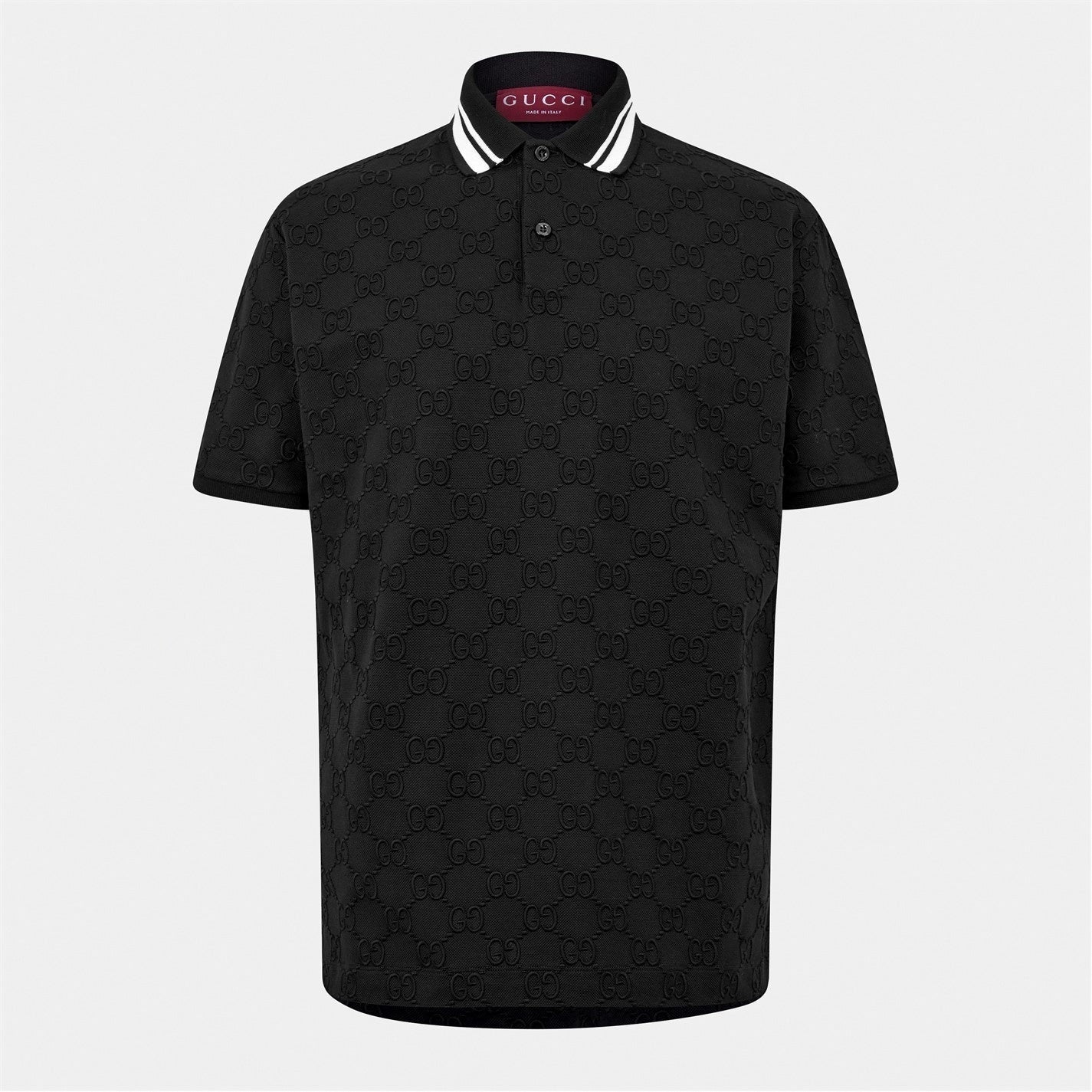 GG Jacquard Cotton Polo Shirt