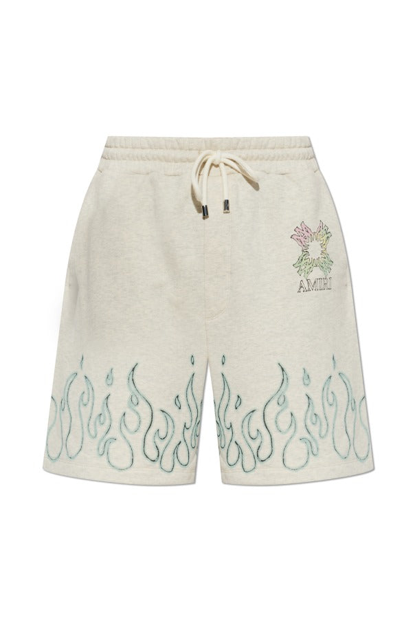 Men’s Grey Logo Shorts