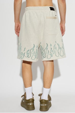 Men’s Grey Logo Shorts
