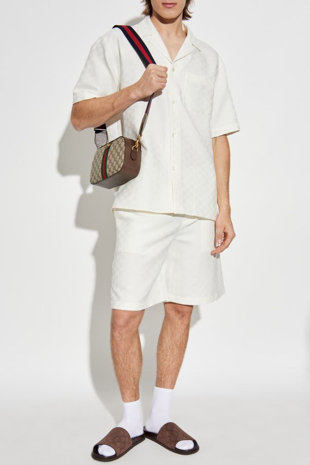 Men’s Shorts with GG pattern