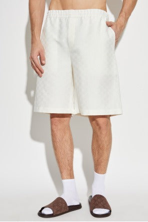 Men’s Shorts with GG pattern