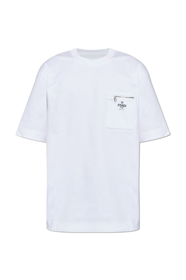 Men’s White T-Shirt with pocket