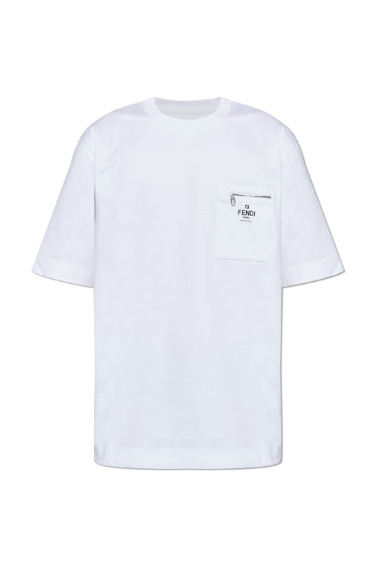 Men’s White T-Shirt with pocket