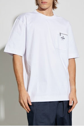 Men’s White T-Shirt with pocket