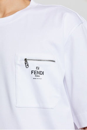 Men’s White T-Shirt with pocket