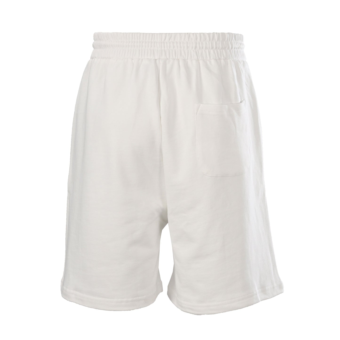 White Logo Shorts