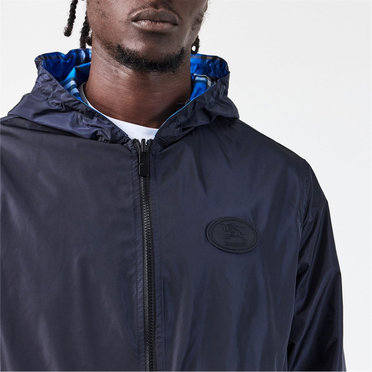 Newport Reversible Lightweight Windbreaker – Ink Blue