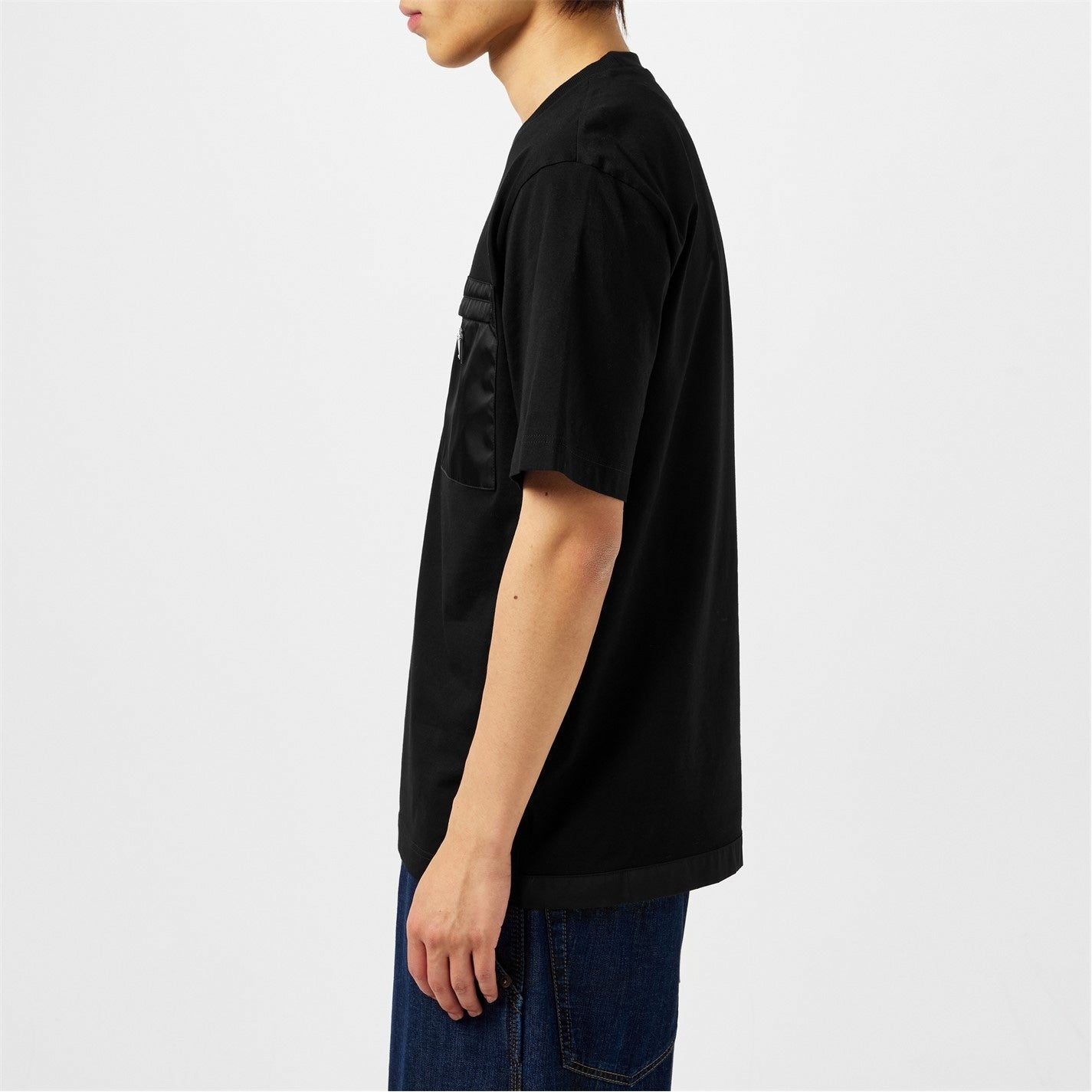 Badge Pocket Cotton T-Shirt