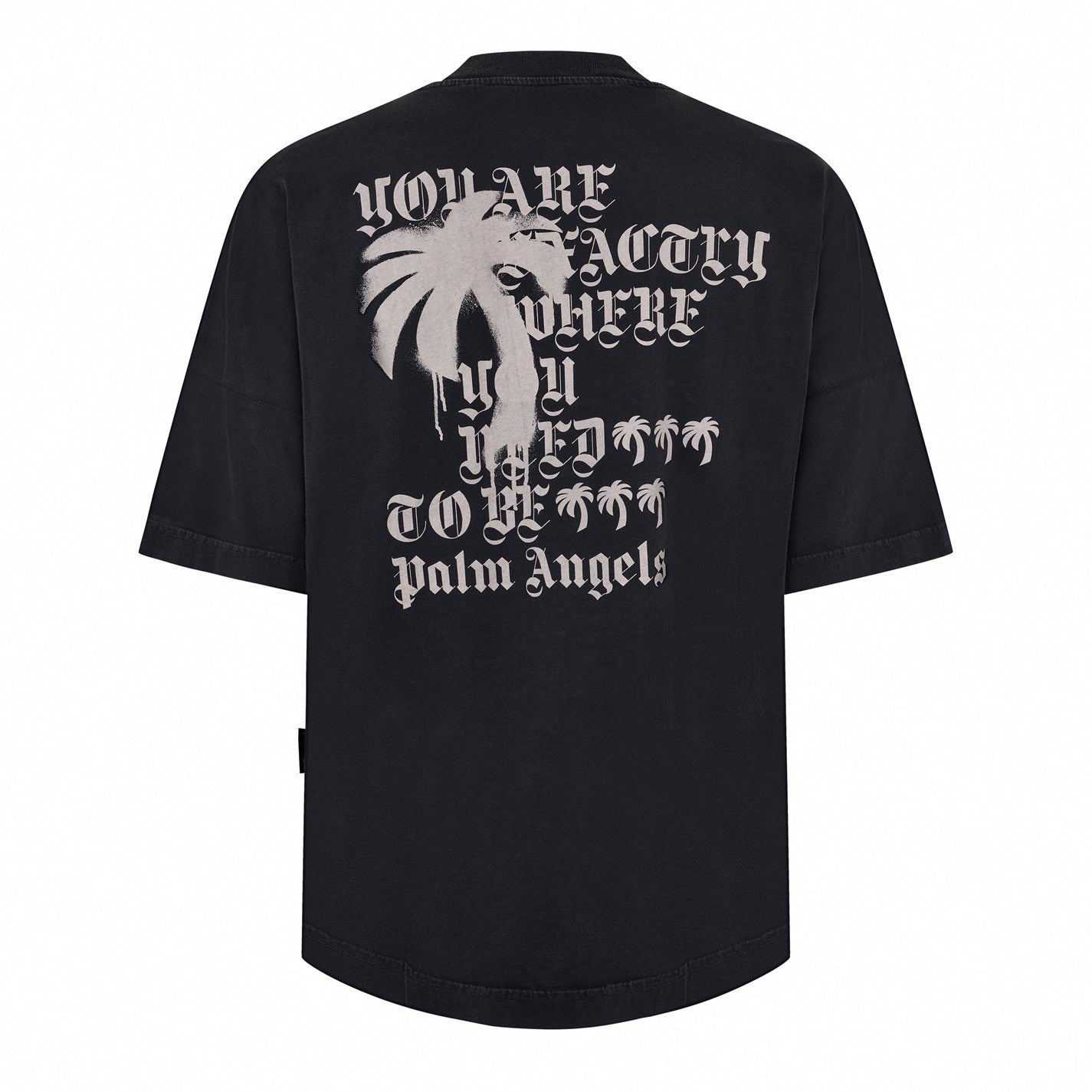 Statement Monogram Oversized T-Shirt
