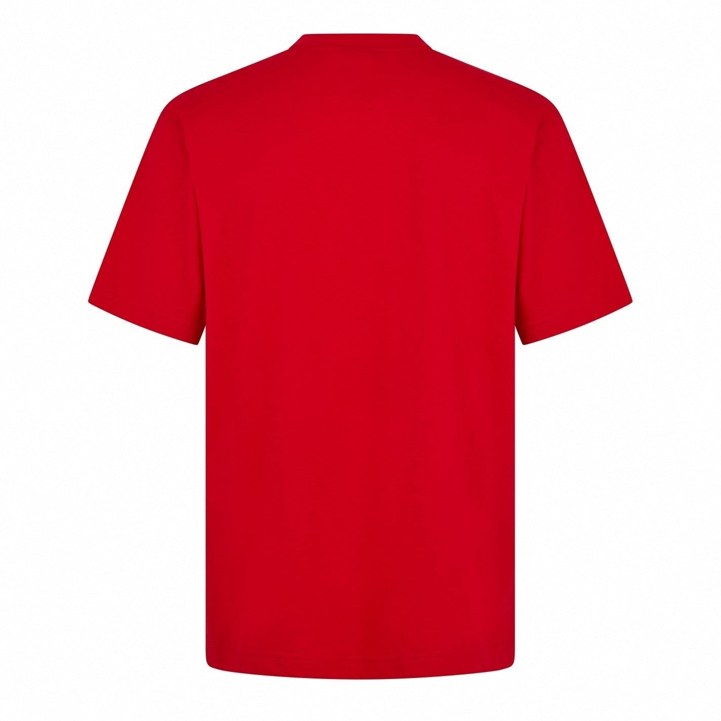Logo Web Stripe Cotton T-Shirt - Red