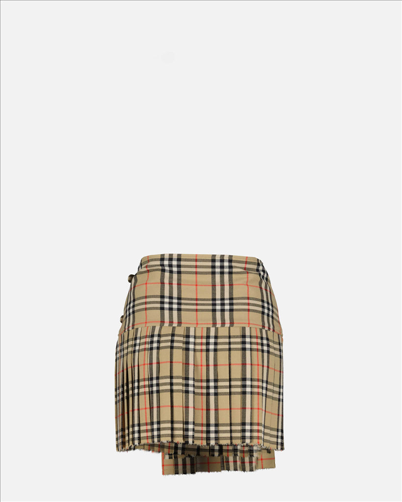 Checkered Skirt