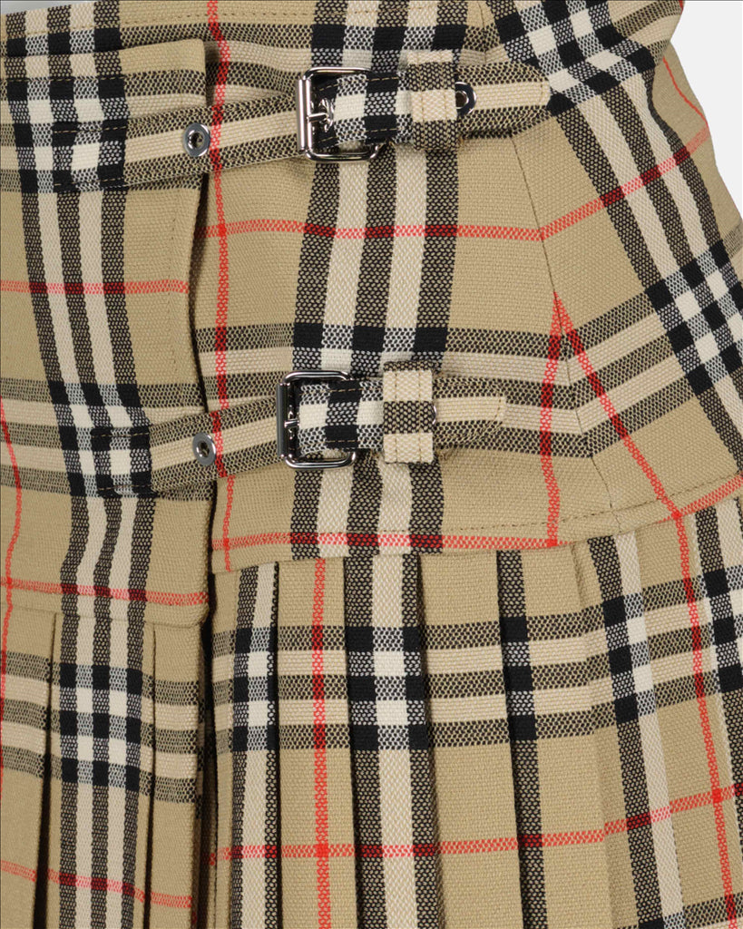 Checkered Skirt