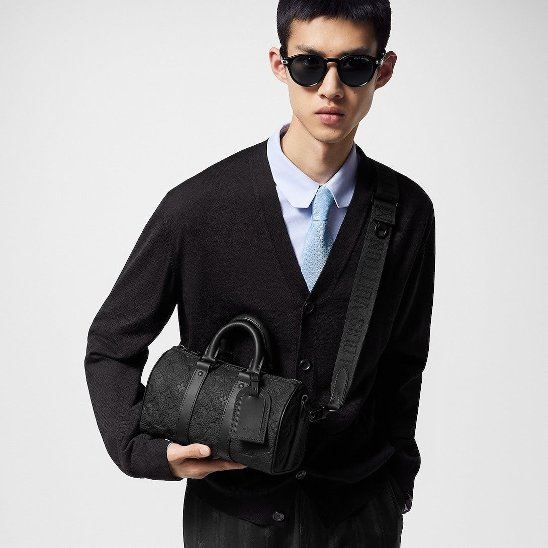 Monogram Empreinte Keepall Black