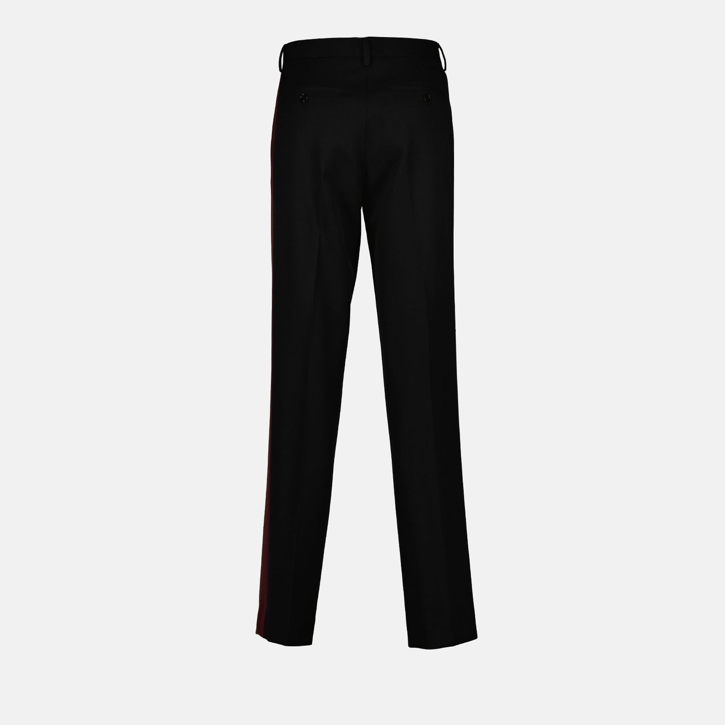 Tailored Brown Straight-Leg Trousers