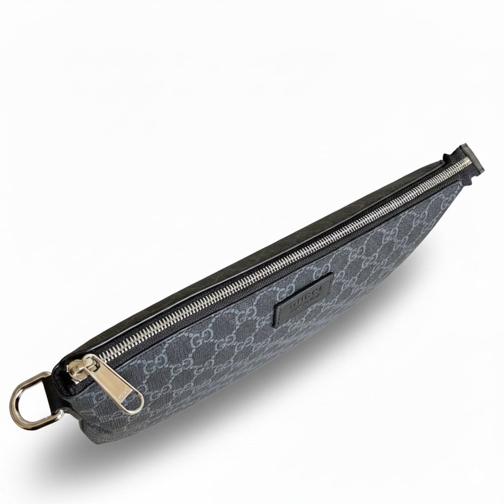 Canvas Zip Pouch Black