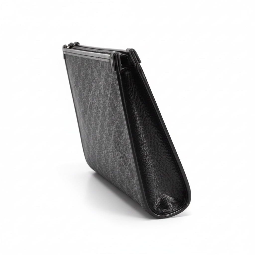 Supreme Coated Canvas Clutch Pouch