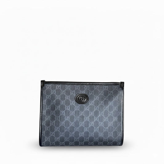 Supreme Coated Canvas Clutch Pouch