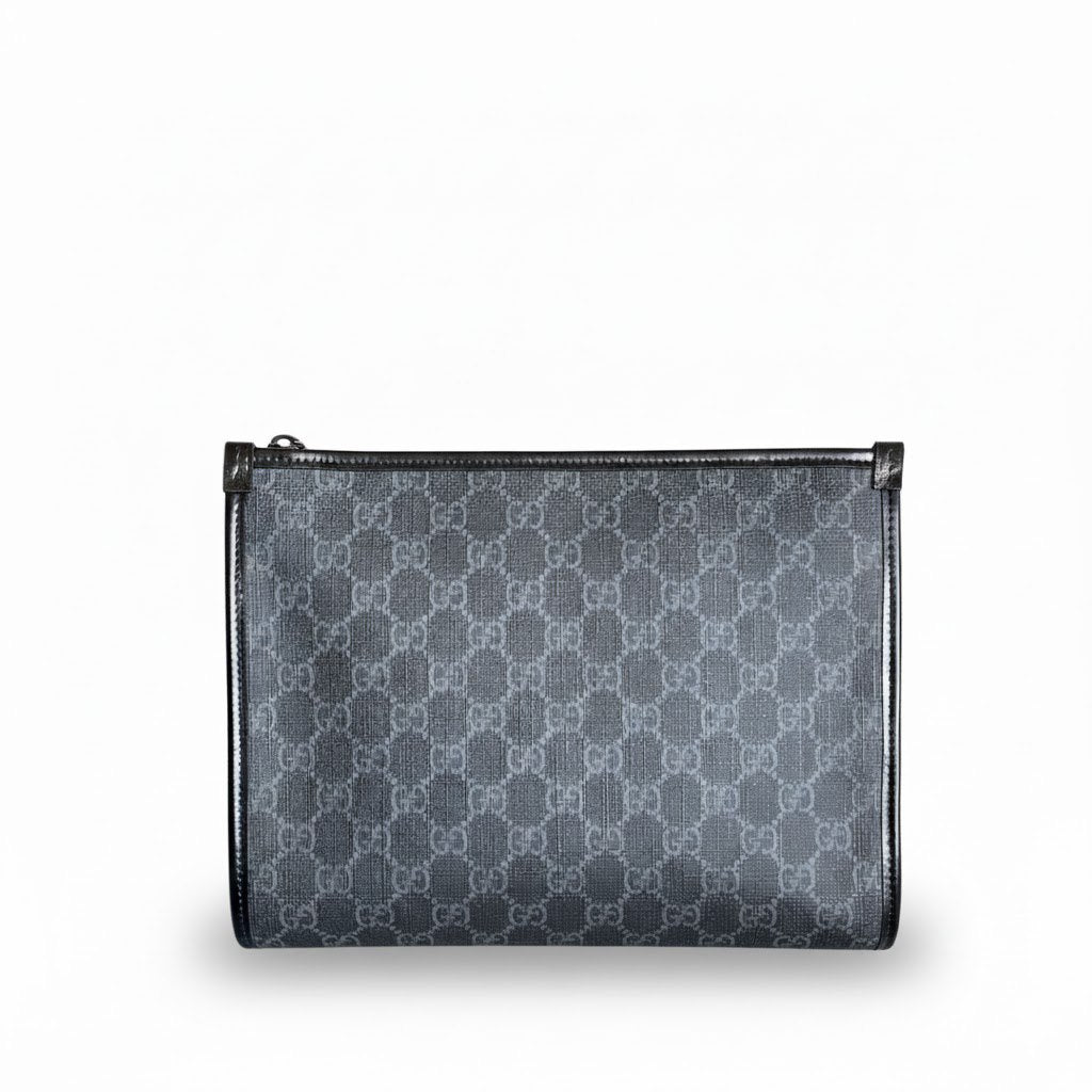 Supreme Coated Canvas Clutch Pouch