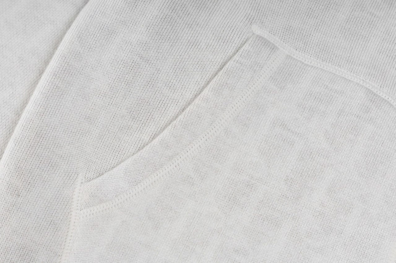 Signature Zip-Up Hoodie in Ivory with Dior Oblique Lining
