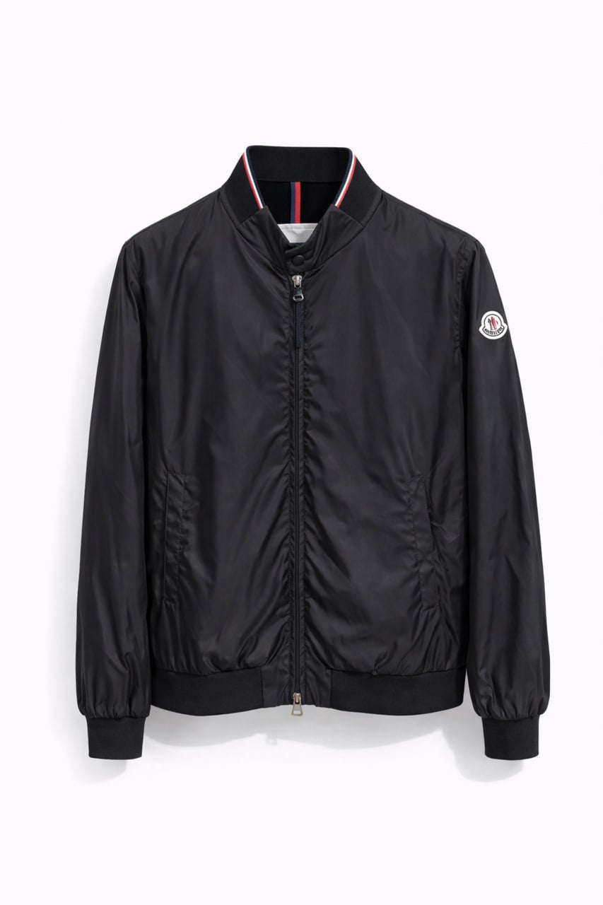 Classic Nylon Bomber Jacket