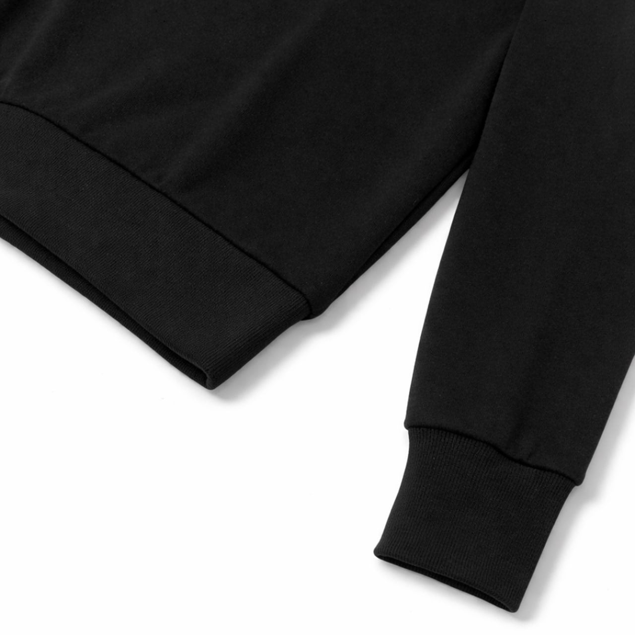 LV Tonal Logo Crewneck Sweatshirt – Black