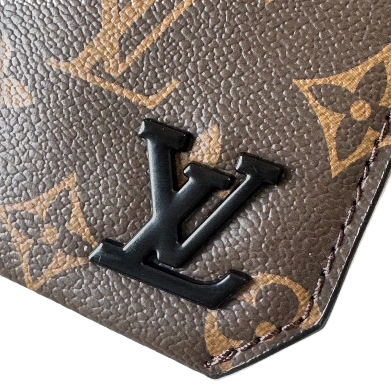 Monogram Eclipse Small Crossbody / Wallet Bag (Black Hardware)