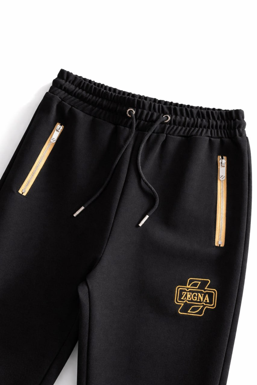 Logo-Embroidered Zip Hoodie & Joggers Set