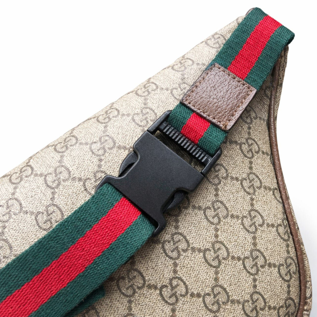 Supreme Canvas Waist Bag (Beige/Ebony)