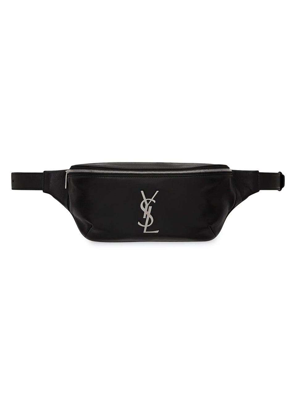 Monogram Leather Belt Bag (Black)