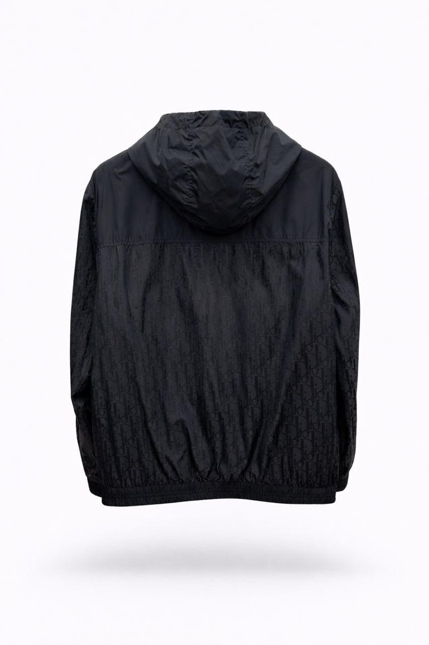 Dior Oblique Hooded Windbreaker Jacket