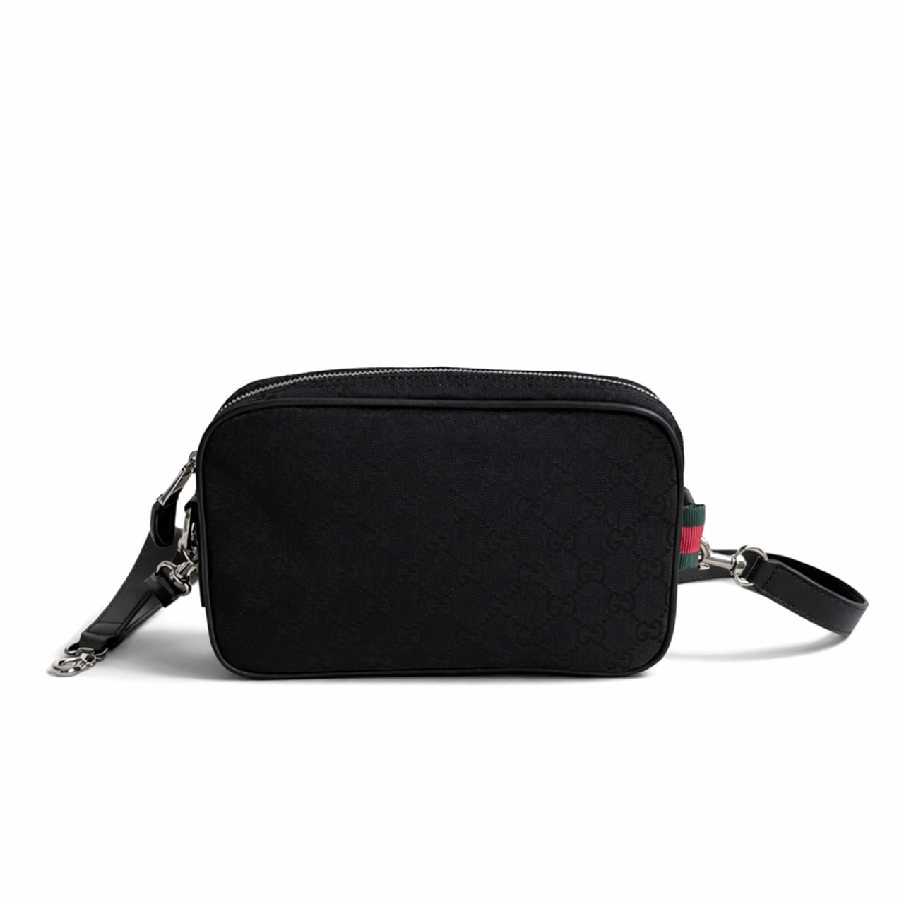 Canvas Minimalist Crossbody Bag (Black)