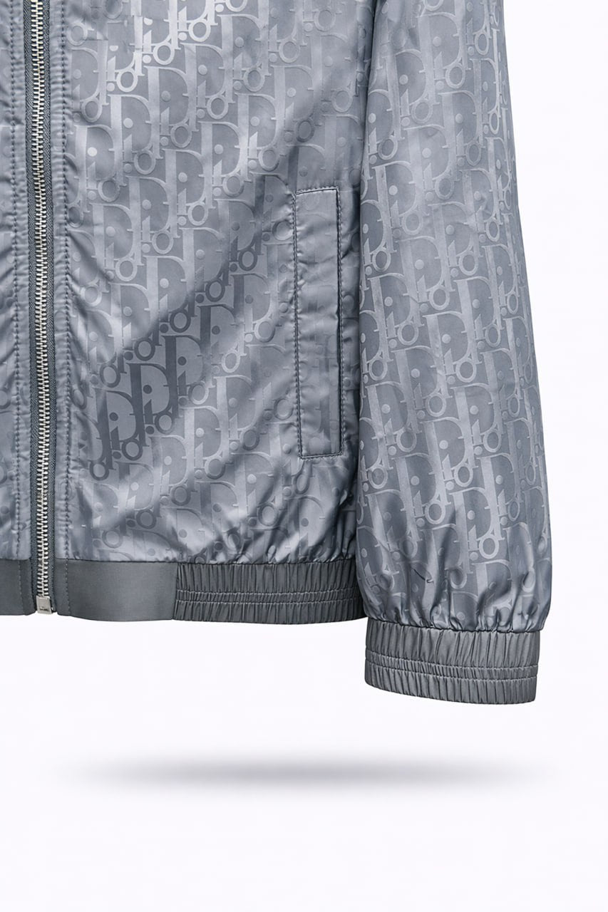 Dior Oblique Hooded Windbreaker Jacket