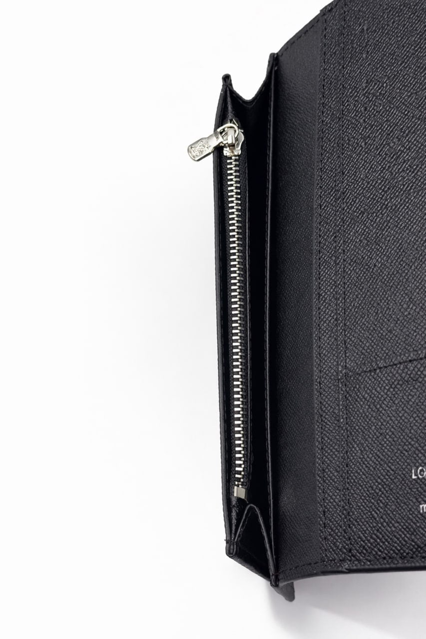 Damier Patchwork Card Holder, Wallet – Black
