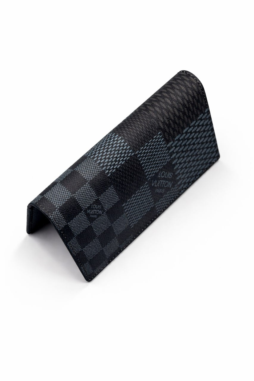 Damier Patchwork Card Holder, Wallet – Black