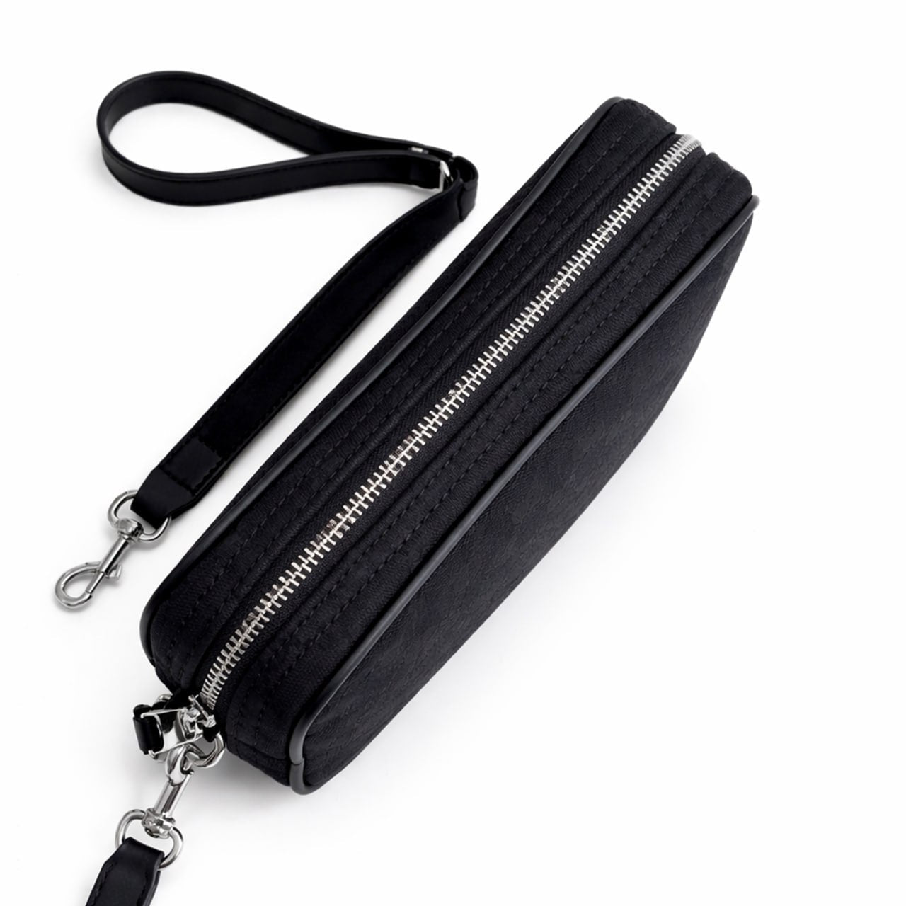 Canvas Minimalist Crossbody Bag (Black)