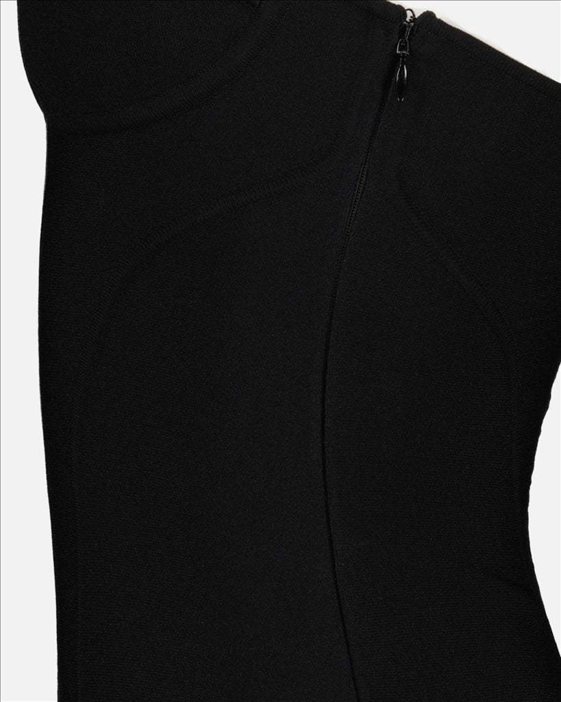 Strappy Corset Flare Mini Dress
