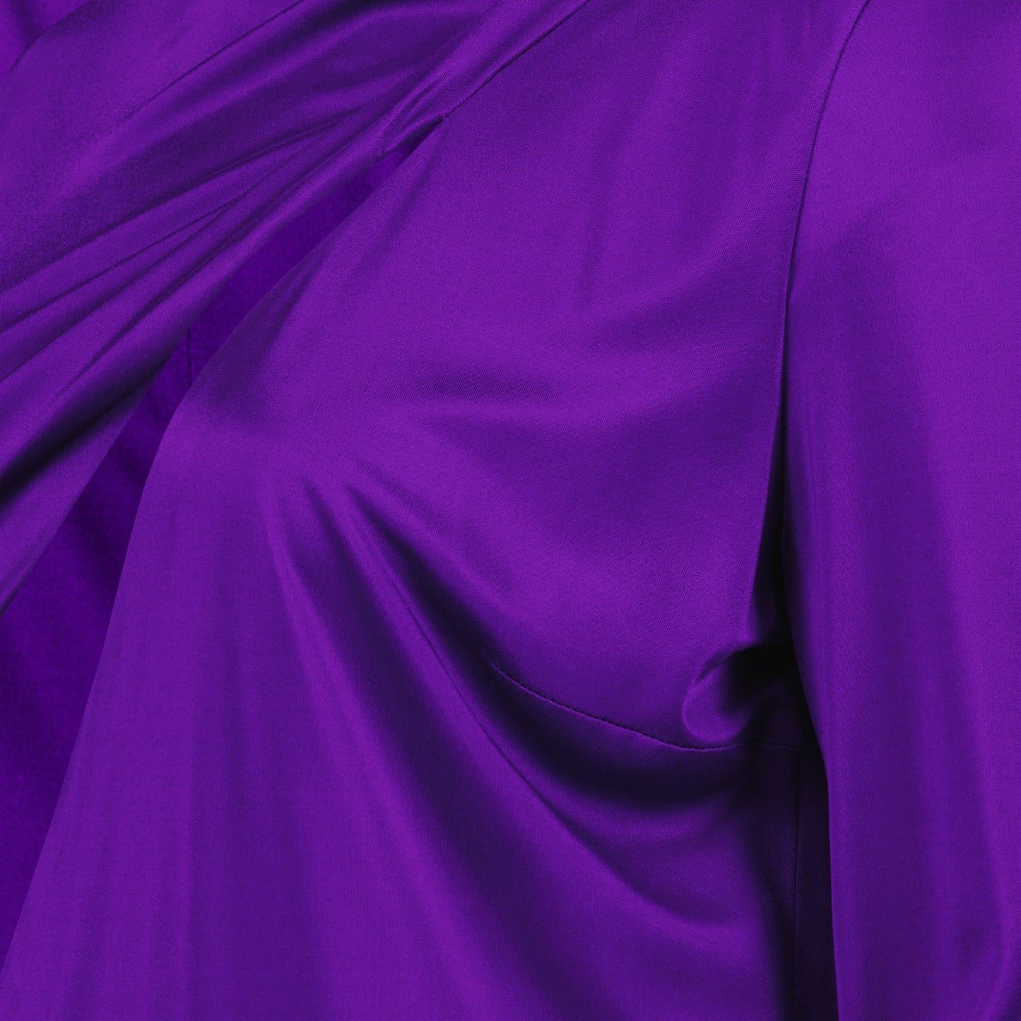 Draped Cut-Out Mini Dress