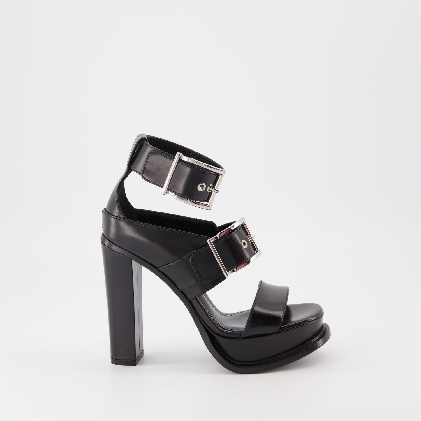 Buckle Platform Sandals