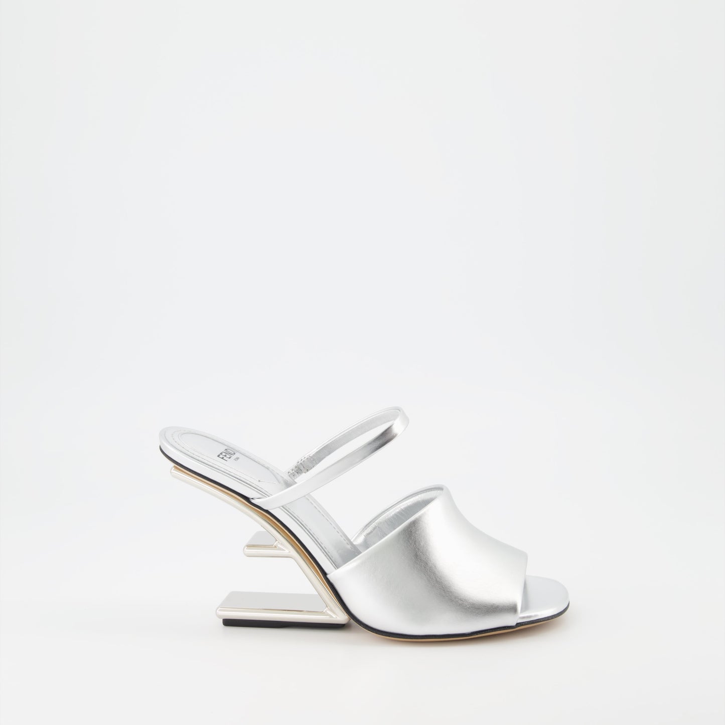 Sculptural Heel Sandals