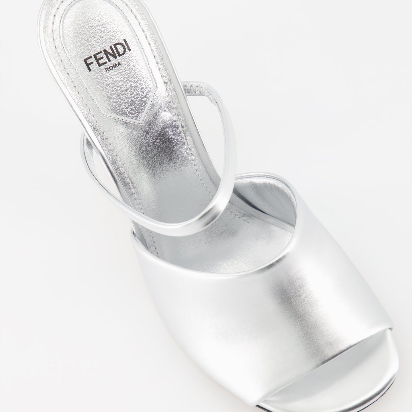 Sculptural Heel Sandals