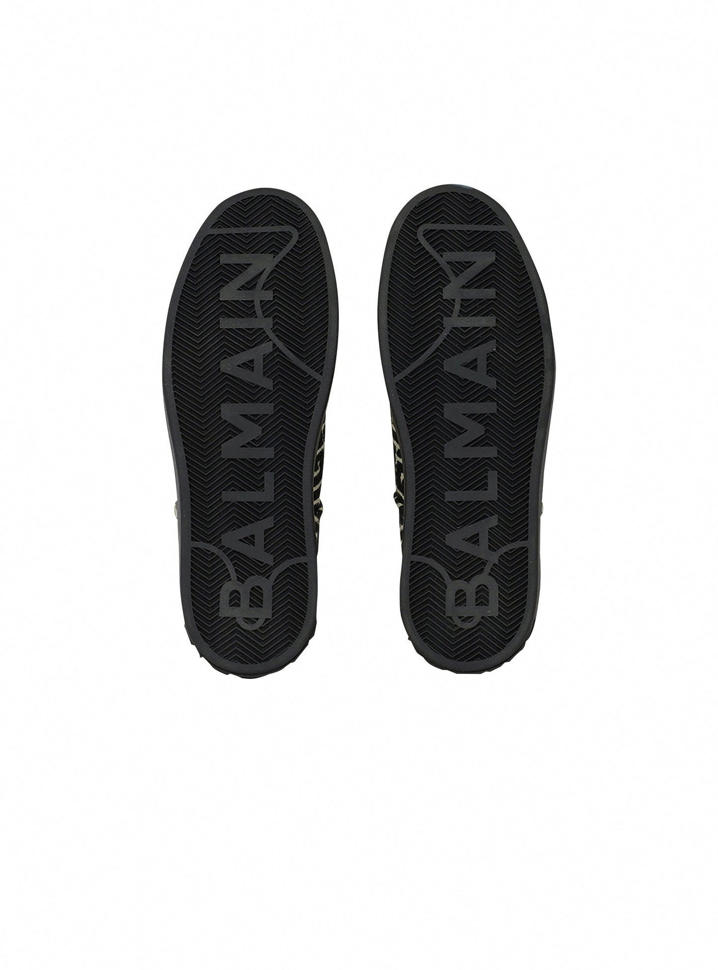 Monogram jacquard B-Court sneakers