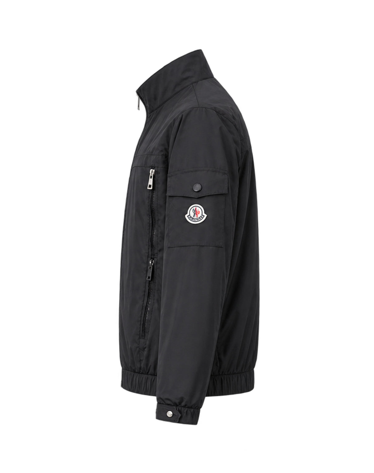 Lightweight Zip Jacket – Black