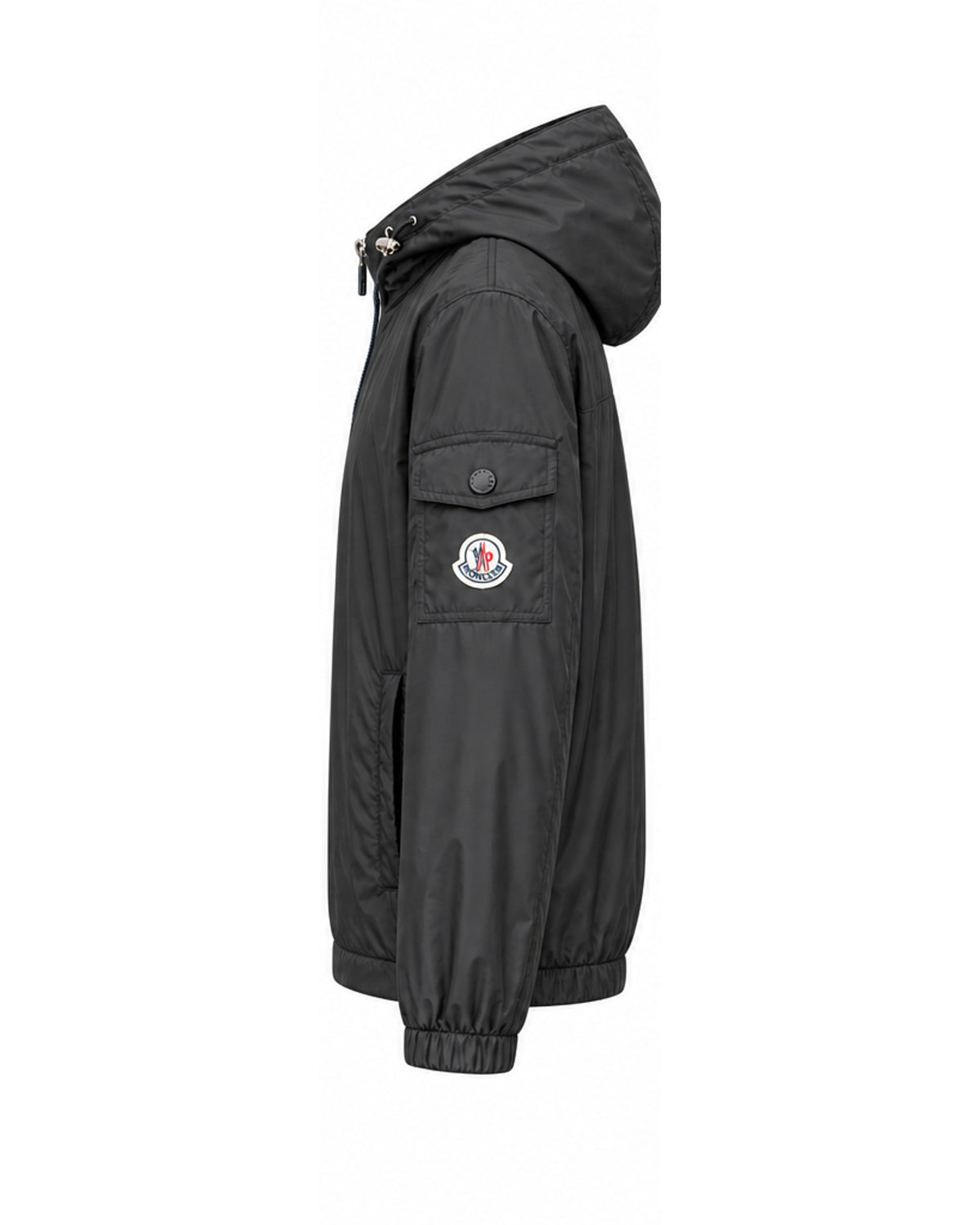 Utility Hooded Jacket – Navy & Black