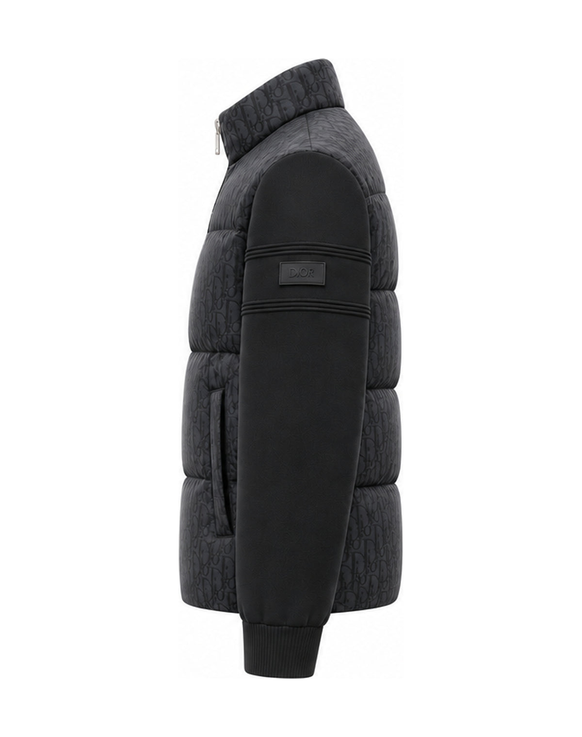 Monogram Padded Knit Jacket