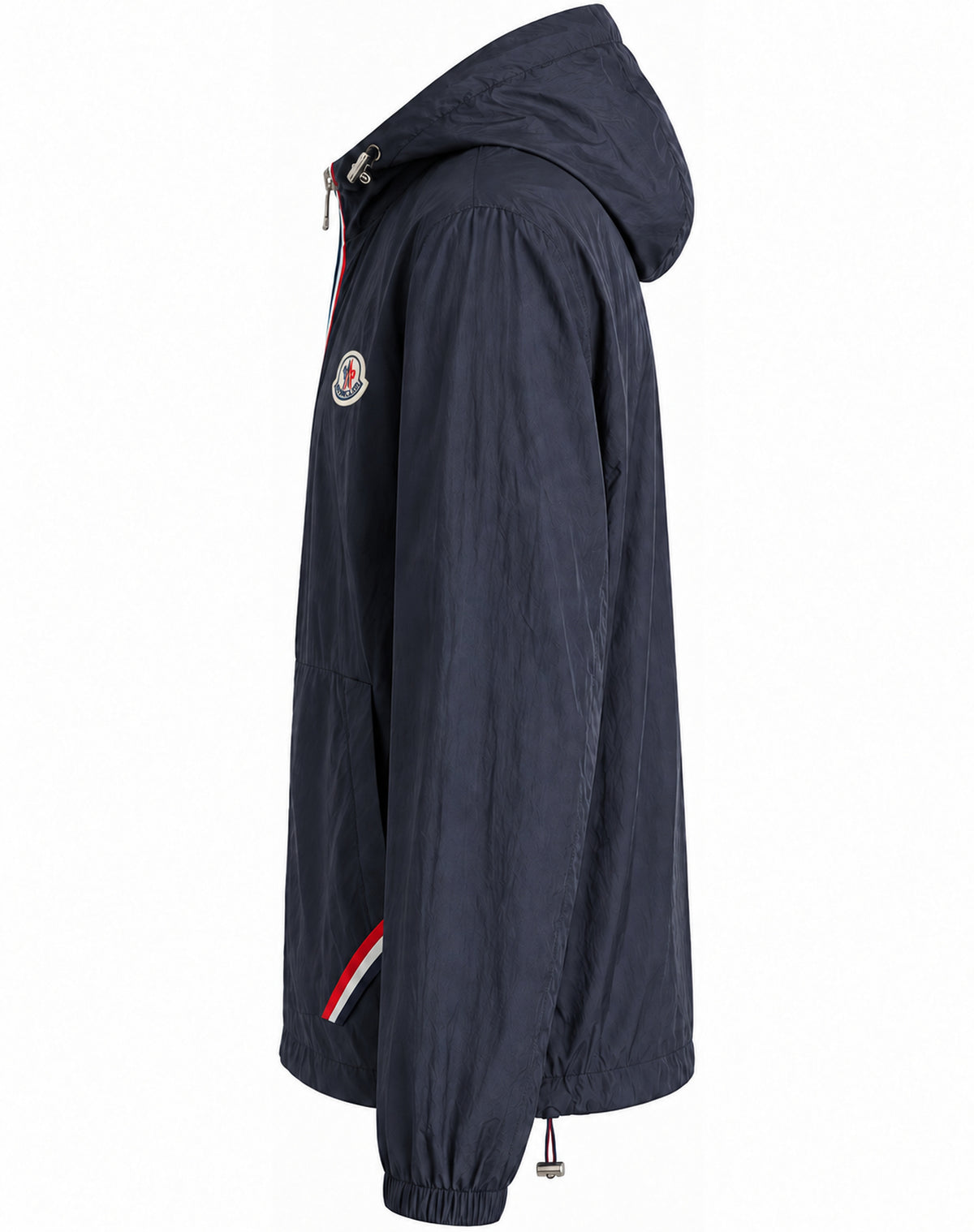 Tricolour Zip Hooded Windbreaker