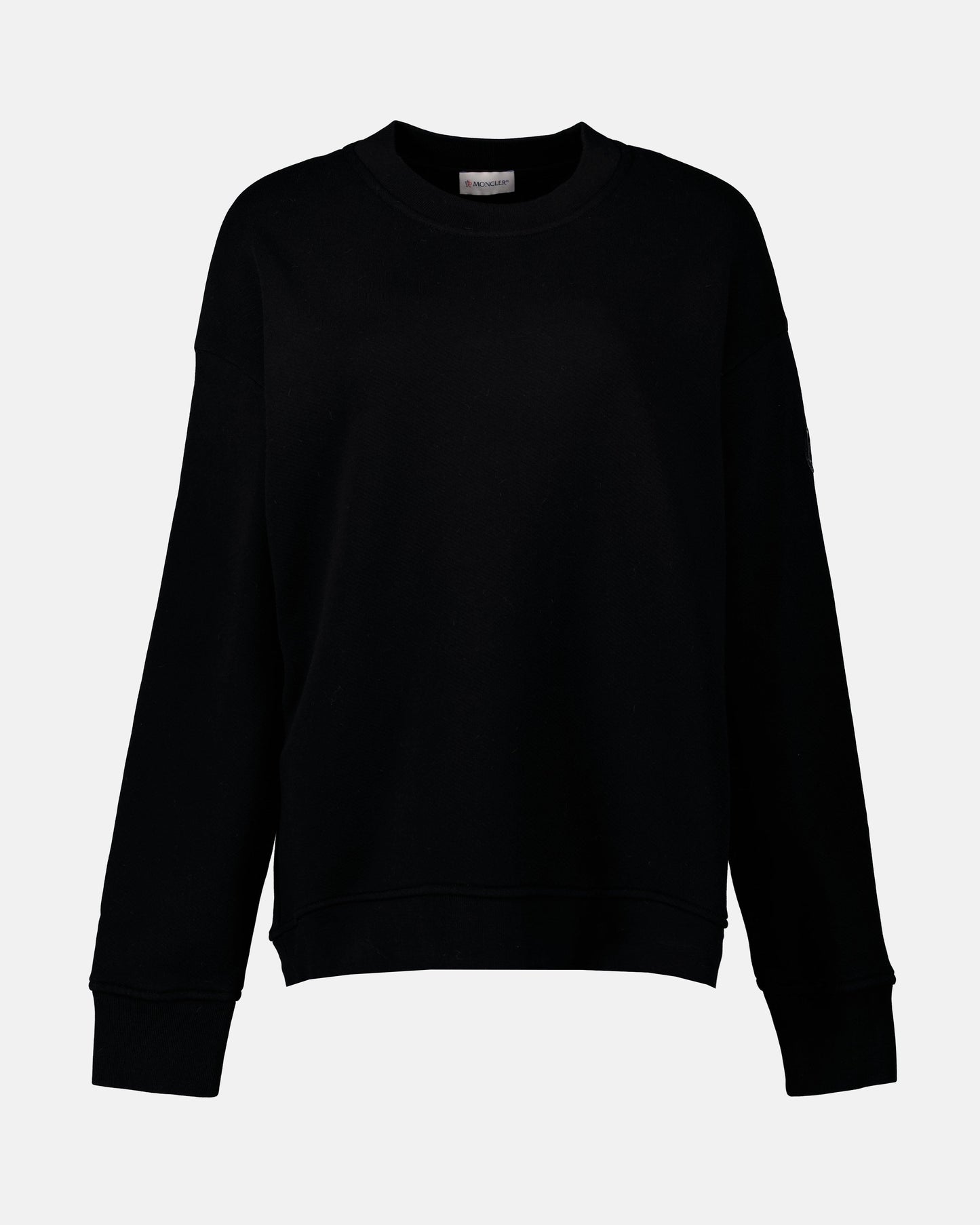Metallic Logo Sweatshirt – Black