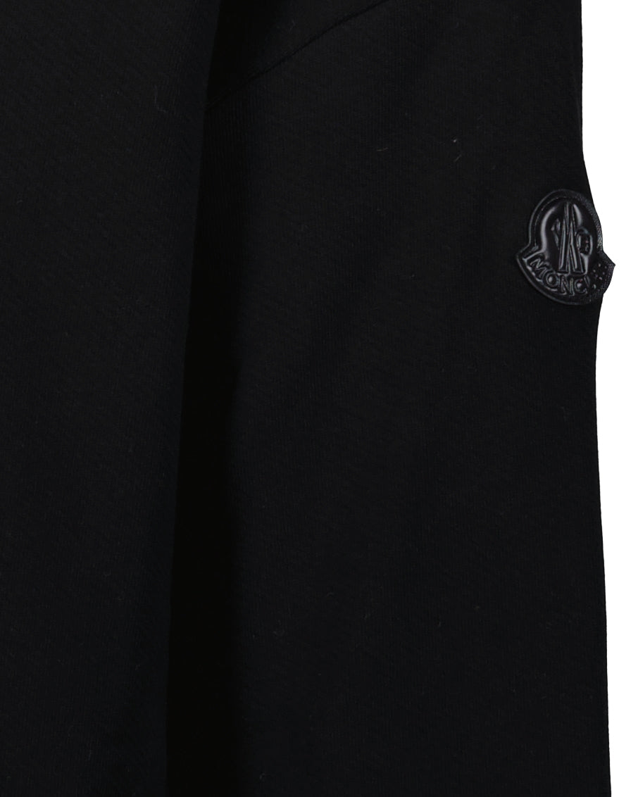Metallic Logo Sweatshirt – Black
