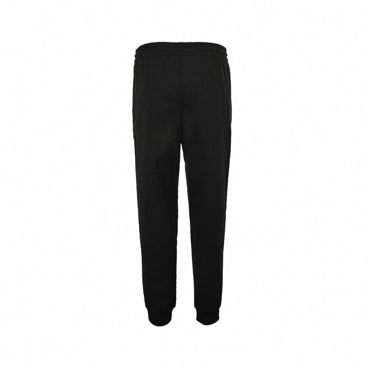 Oblique Zip-Up Tracksuit Set in Black & Beige