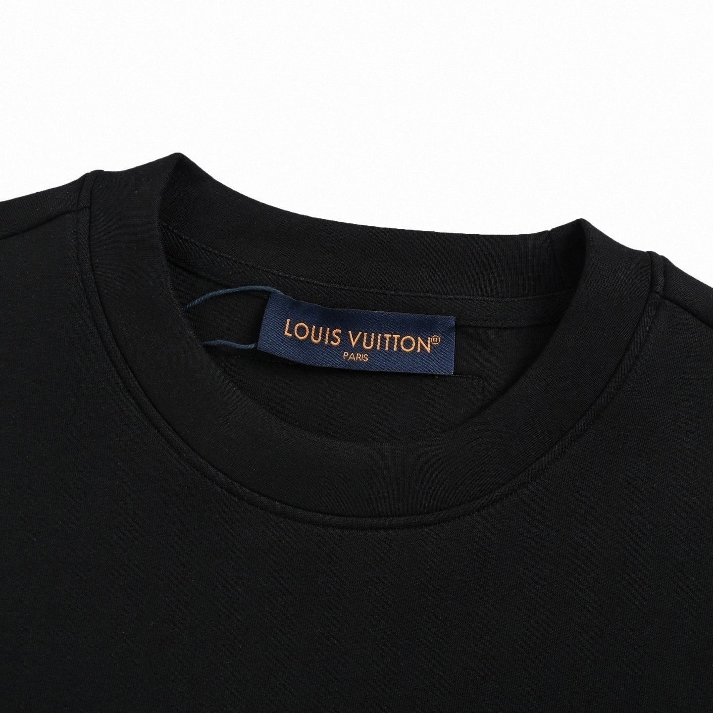 Multicolor Embroidered Monogram Crewneck