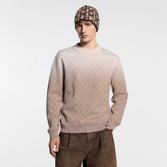 Monogram Long-Sleeved Crewneck